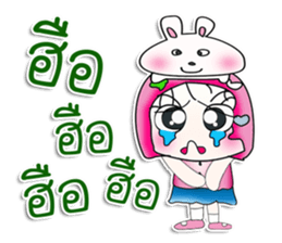 Miss. Sayaka. Love rabbit. ^_^ sticker #14090214