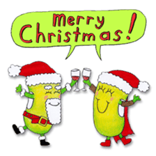 Bean Very Merry - Christmas & New Years sticker #14090433