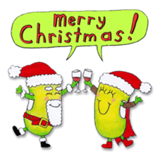 Bean Very Merry - Christmas & New Years sticker #14090433
