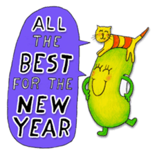 Bean Very Merry - Christmas & New Years sticker #14090435