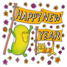 Bean Very Merry - Christmas & New Years sticker #14090436