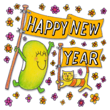 Bean Very Merry - Christmas & New Years sticker #14090436