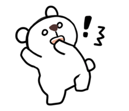 Funny bears KUMAKITI sticker #14091537