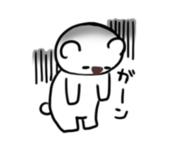 Funny bears KUMAKITI sticker #14091558