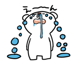 Funny bears KUMAKITI sticker #14091559