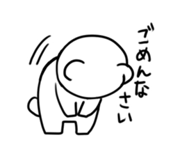 Funny bears KUMAKITI sticker #14091560