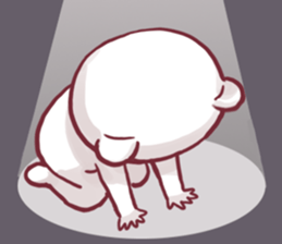 angry taro bear sticker #14092272