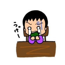 active kindergarten child sticker #14092543