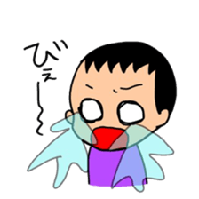 active kindergarten child sticker #14092560