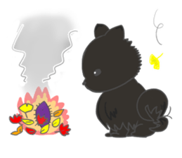 Pomeranians sticker sticker #14092916