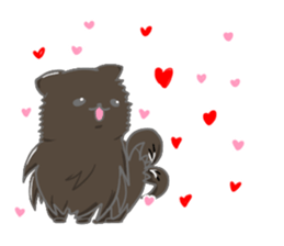 Pomeranians sticker sticker #14092919