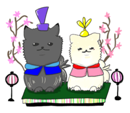 Pomeranians sticker sticker #14092920