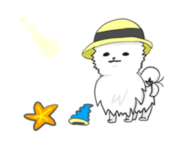 Pomeranians sticker sticker #14092924