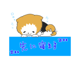 Pomeranians sticker sticker #14092939