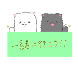 Pomeranians sticker sticker #14092940