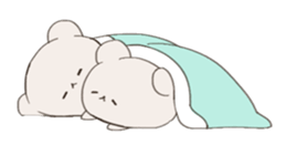 Little mochi bear sticker #14093160