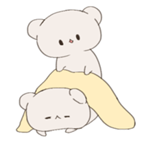 Little mochi bear sticker #14093166
