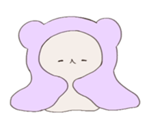 Little mochi bear sticker #14093168
