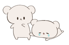 Little mochi bear sticker #14093173