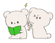 Little mochi bear sticker #14093181