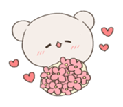 Little mochi bear sticker #14093193