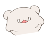 Little mochi bear sticker #14093196