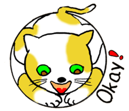 Nyanko - Talalalala sticker #14093955