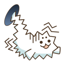 Baby seal from the hole sticker #14094406