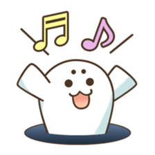 Baby seal from the hole sticker #14094429