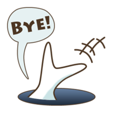 Baby seal from the hole sticker #14094437