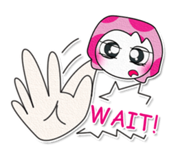 Hi my name is Dora..Pink! sticker #14094707