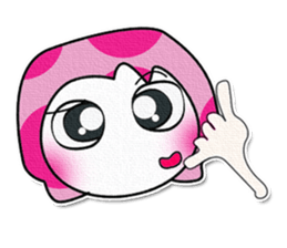 Hi my name is Dora..Pink! sticker #14094724