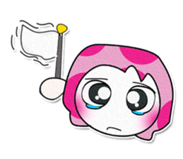 Hi my name is Dora..Pink! sticker #14094737