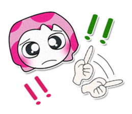 Hi my name is Dora..Pink! sticker #14094739