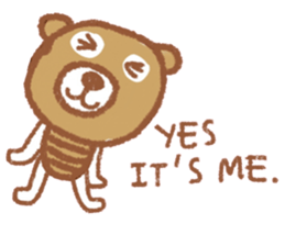 iBrown CuteBear sticker #14094879
