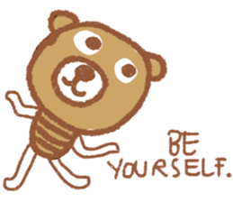 iBrown CuteBear sticker #14094882