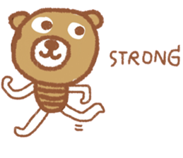 iBrown CuteBear sticker #14094883