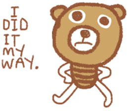 iBrown CuteBear sticker #14094886