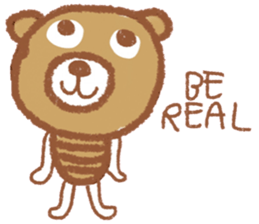 iBrown CuteBear sticker #14094887