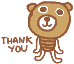 iBrown CuteBear sticker #14094891