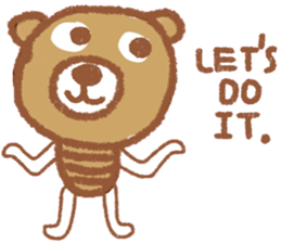 iBrown CuteBear sticker #14094892