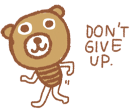 iBrown CuteBear sticker #14094901