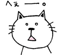 cat and a rabbit and bear cute loosely 2 sticker #14095073