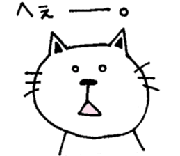 cat and a rabbit and bear cute loosely 2 sticker #14095073