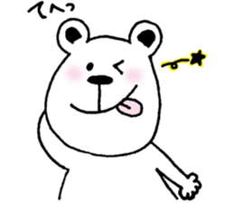 cat and a rabbit and bear cute loosely 2 sticker #14095077