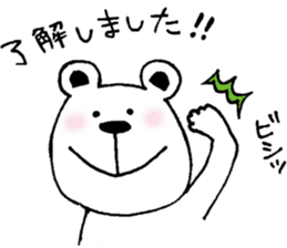 cat and a rabbit and bear cute loosely 2 sticker #14095078