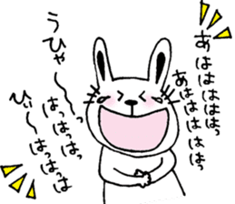 cat and a rabbit and bear cute loosely 2 sticker #14095080