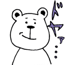 cat and a rabbit and bear cute loosely 2 sticker #14095094