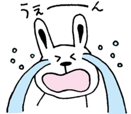 cat and a rabbit and bear cute loosely 2 sticker #14095096