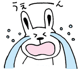 cat and a rabbit and bear cute loosely 2 sticker #14095096